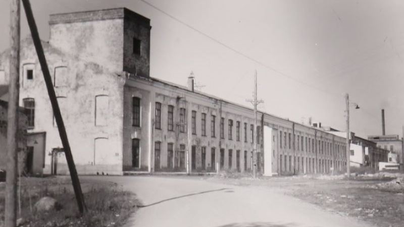 Коврово-плюшевый комбинат в 1950-е годы