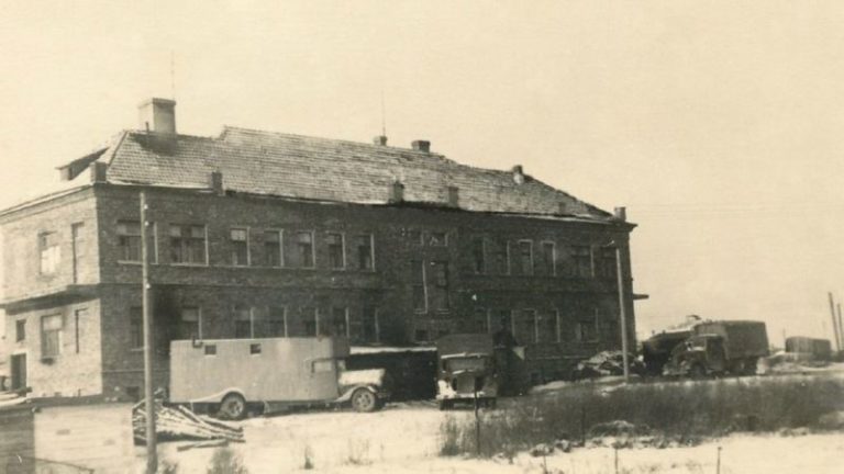 Общежитие мединститута на Гончарной улице. Фото времен войны