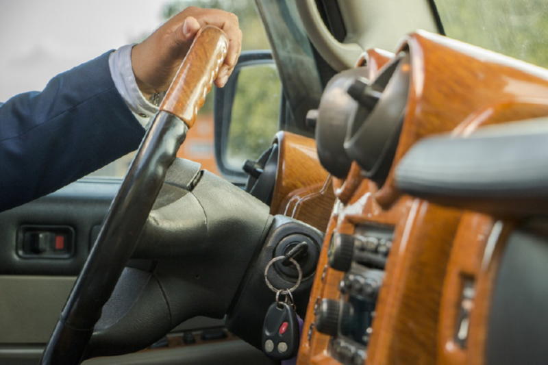 Водитель за рулем