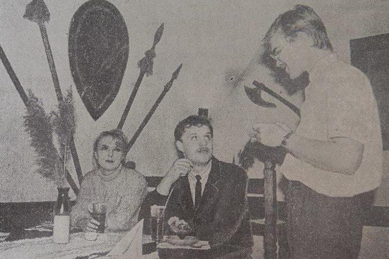 В кафе "Былина". "Витебский рабочий", 1 марта 1988 года