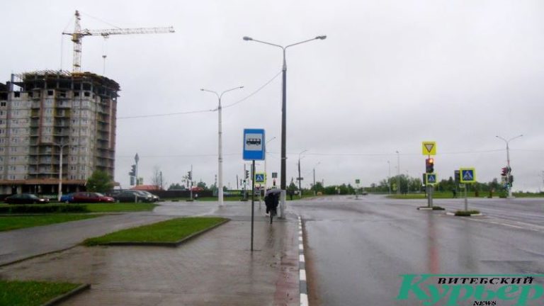 Регулируемый переход на пересечении Московского проспекта и улицы Короткевича