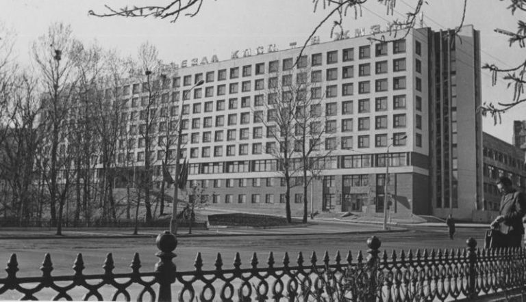 1980-е годы. Здание "Белгипроводхоза"