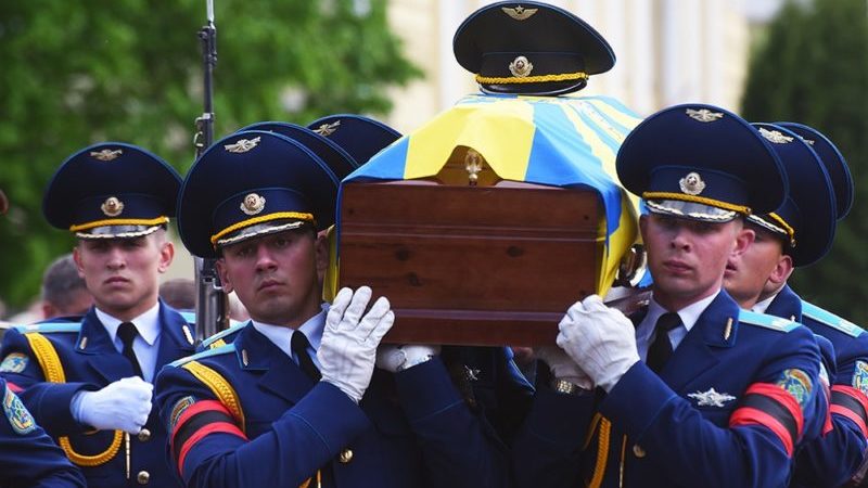 Похороны летчика 19