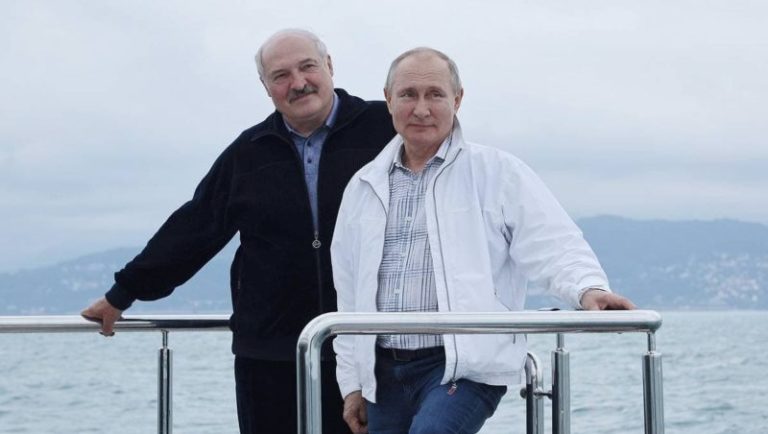 Путин и Лукашенко