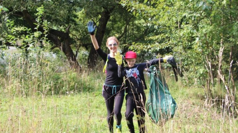 уборка мусора