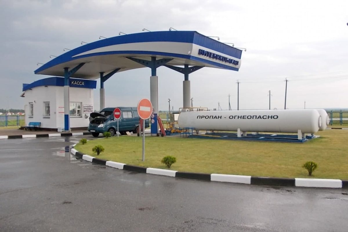 В Витебске продали газозаправочную станцию на Московском проспекте