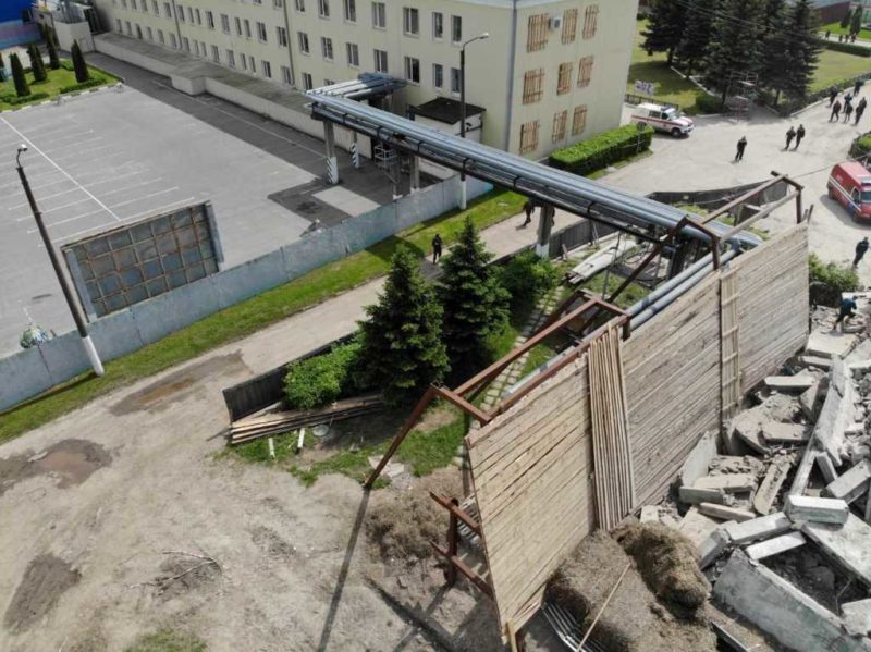 Взрыв легмаша 1