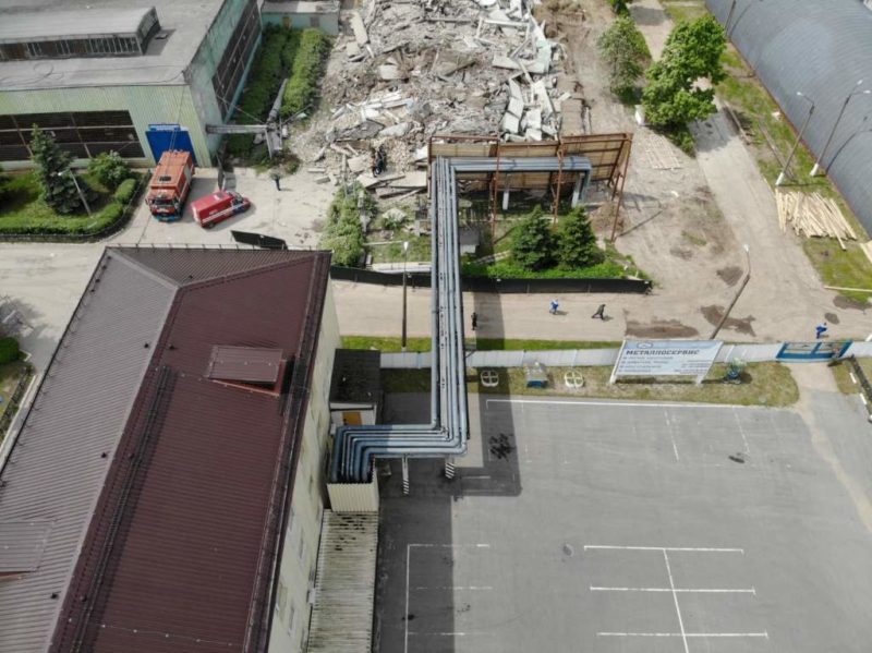 Взрыв легмаша 3