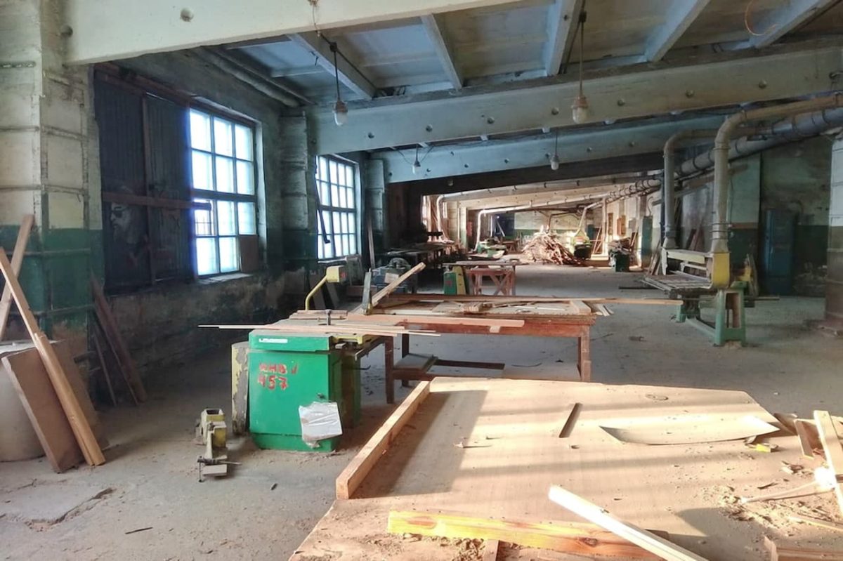 Деревообрабатывающий цех в Витебске