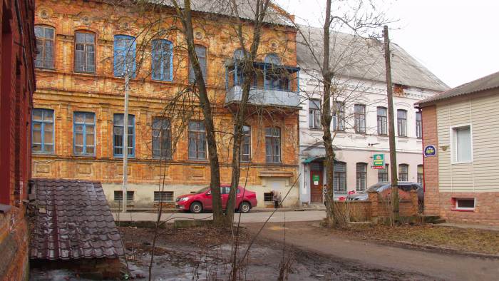 Дом 13 по улице Октябрьской в Витебске