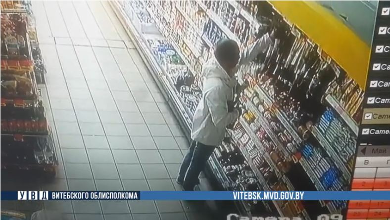 кража в магазине Витебска