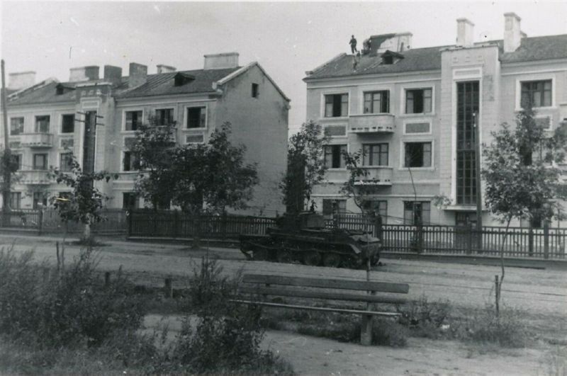 Лучёсская ул. (пр. Черняховского). 1941 г.
