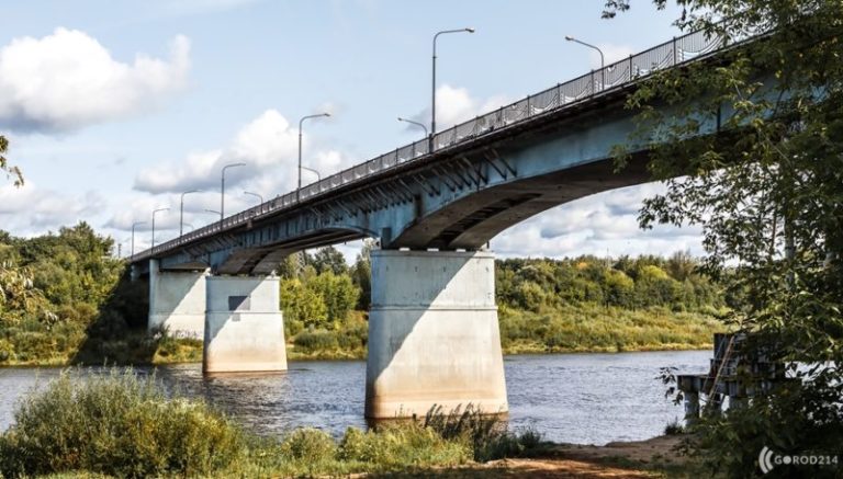мост в Новополоцке