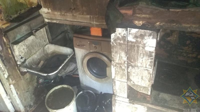 пожар в Витебске 2