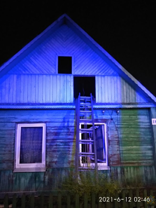 пожар в Витебске 2