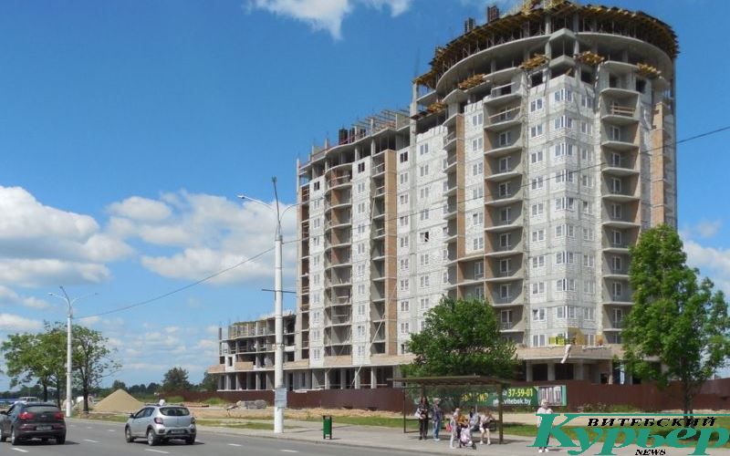 Первый дом микрорайона "Черемушки" в Билево