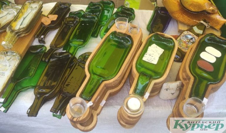 Гнутые бутылки в Городе мастеров