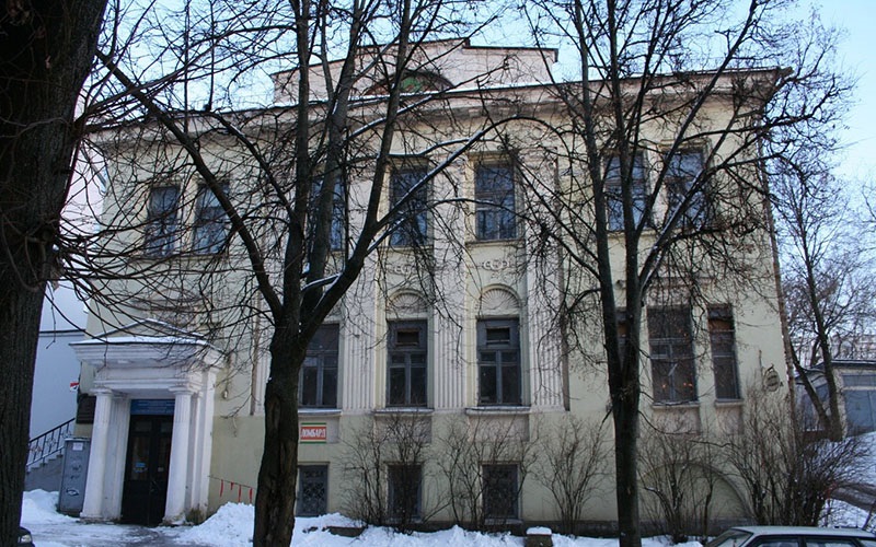 2011 год. Здание особняка Вишняка до реставрации