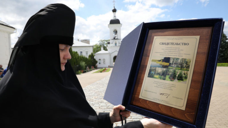 Передача базы отдыха церкви в Полоцке 2