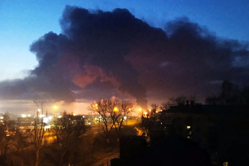 пожар россия