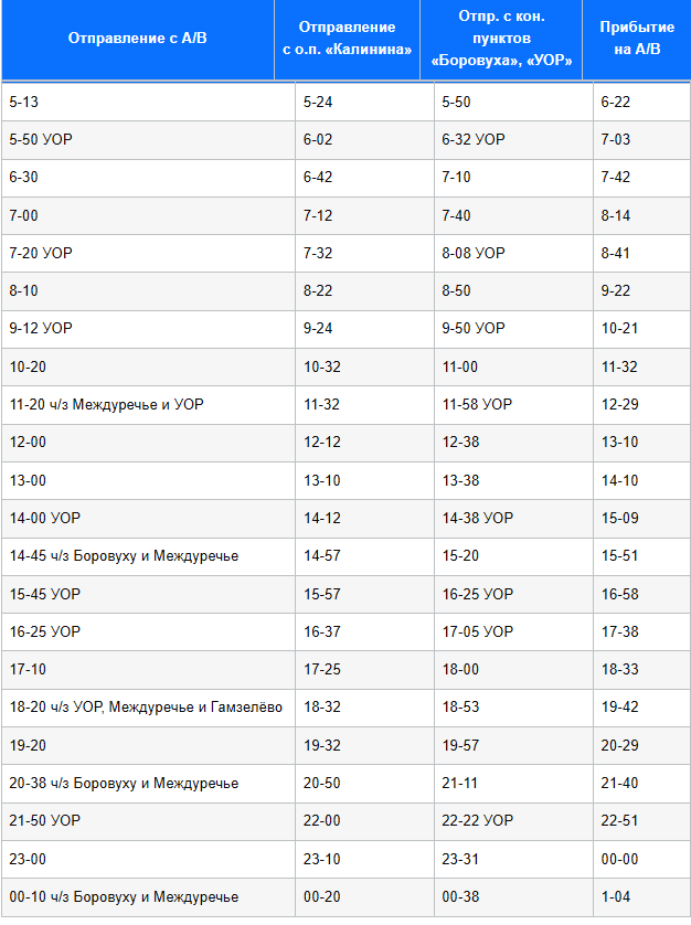 расписание2