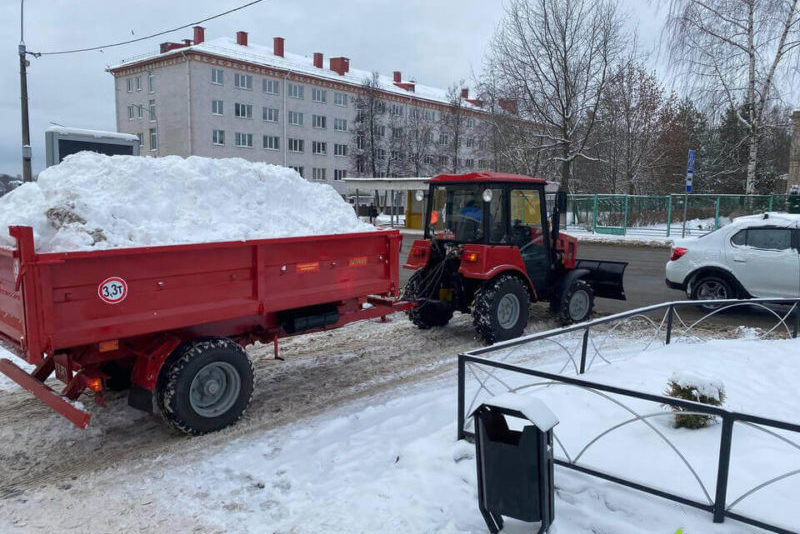 снег полоцк